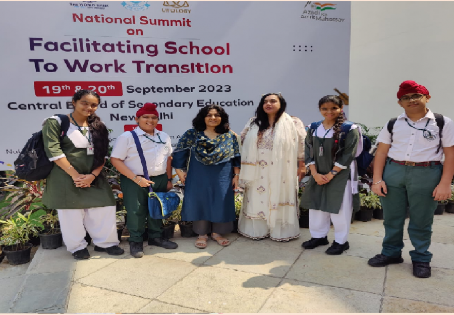 MJKPS Shines at the First-Ever CBSE National Summit 